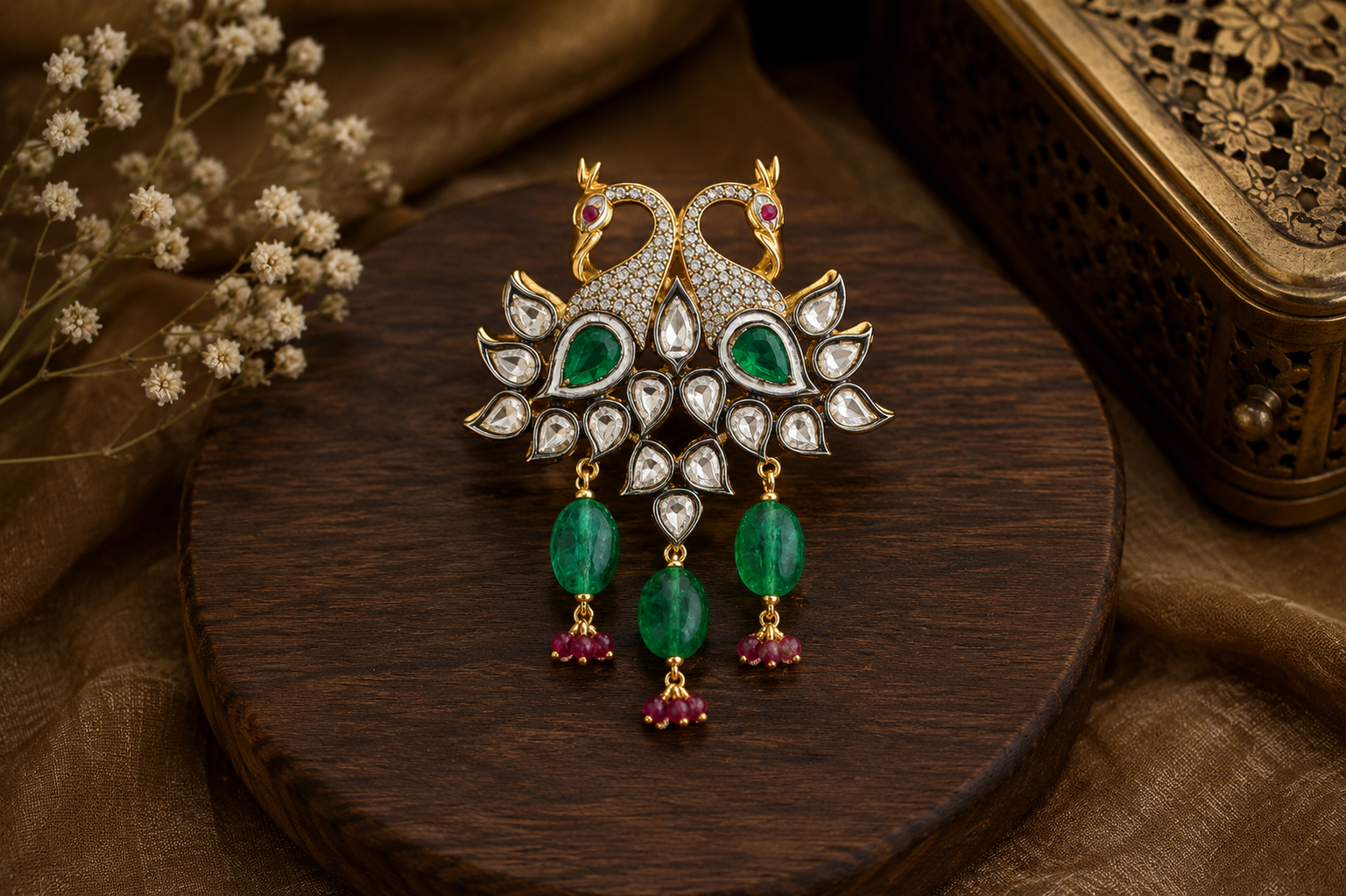 Mor Pankh Pendant